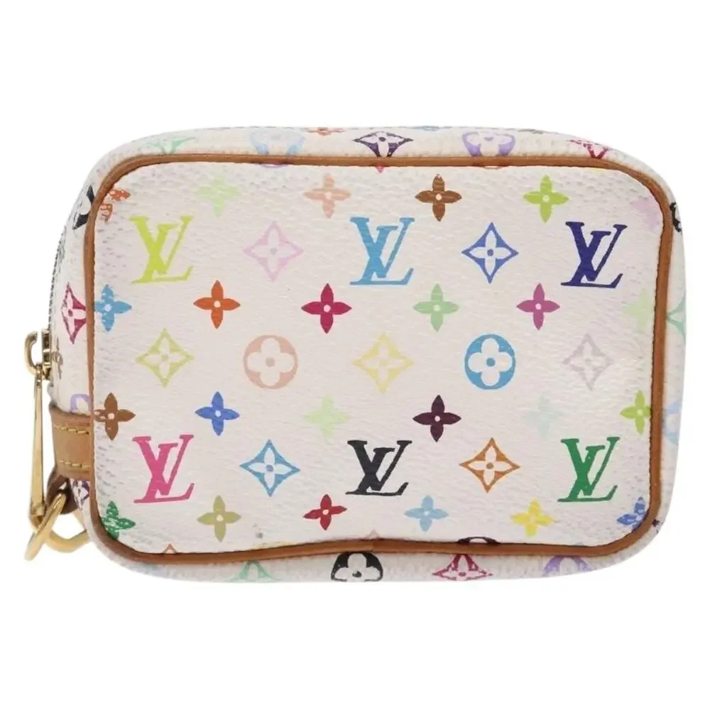 Louis Vuitton Monogram Multicolor Trousse Wapity White Pouch